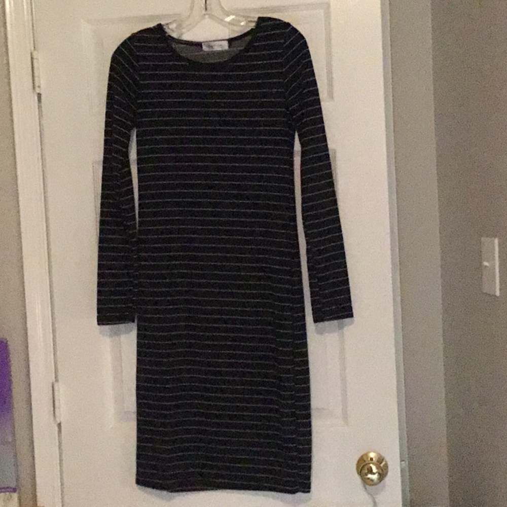 Stretch body midi dress